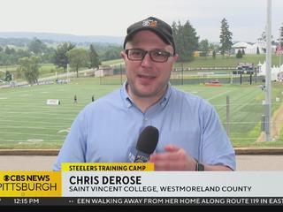 Steelers fans trek to Saint Vincent College for opening day of