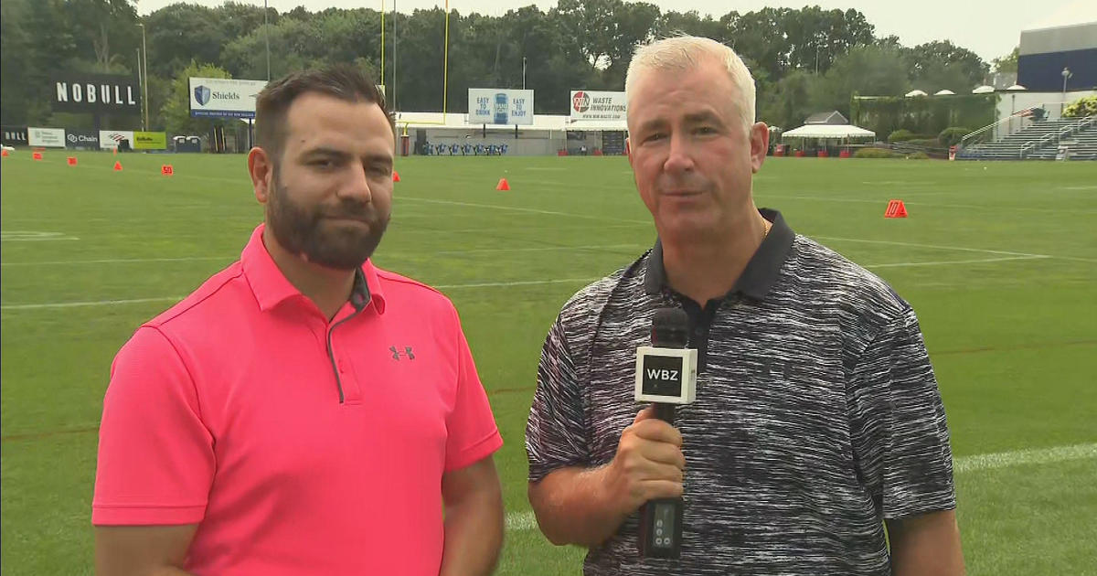 Vollmer Returns To Patriots Practice; Wright Out With Concussion - CBS  Boston