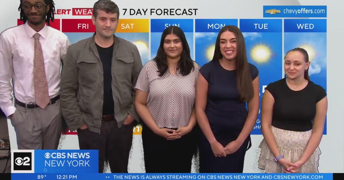 First Alert Weather: Red Alert for active weather afternoon - CBS New York