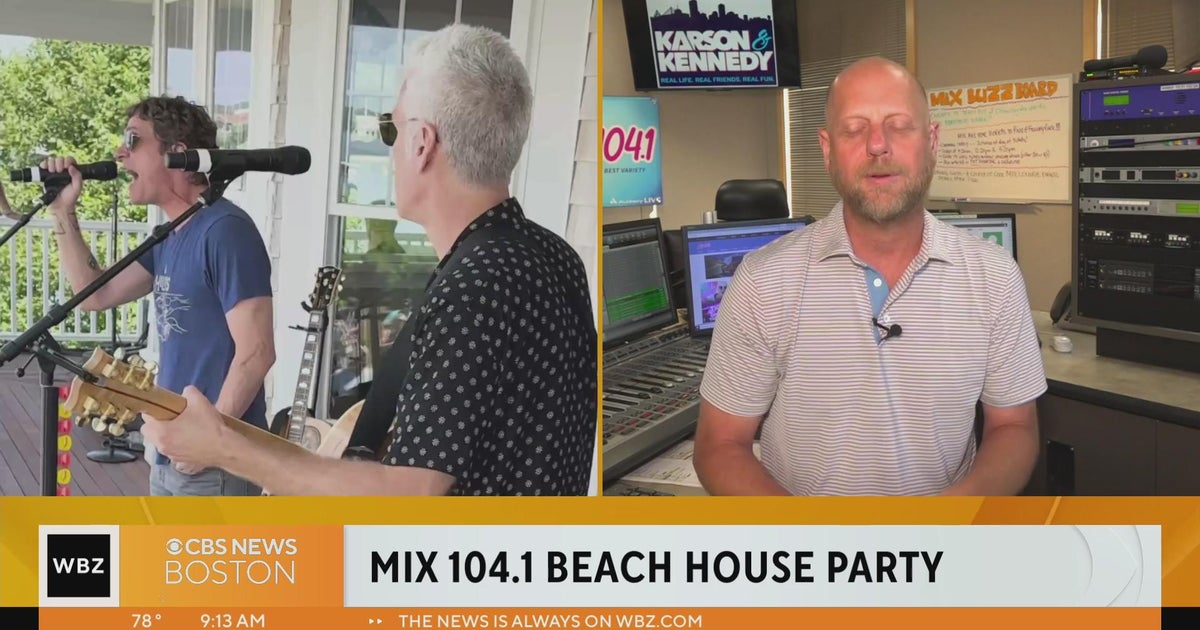Mix 104 1 s karson tager recaps annual beach house private concert