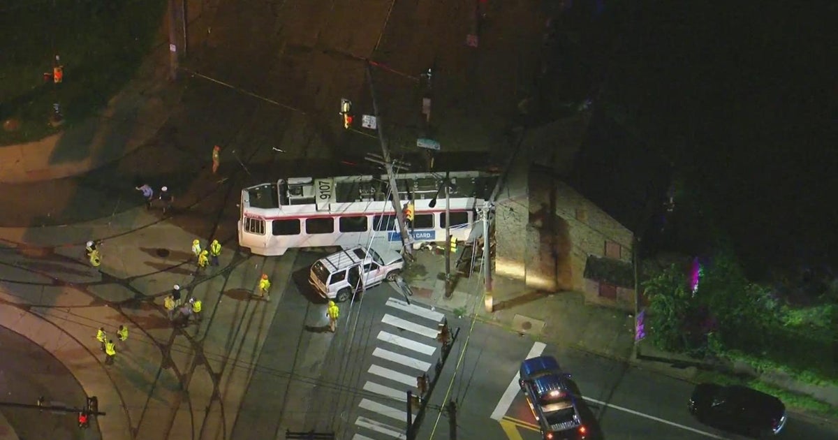 SEPTA trolley crashes in Southwest Philadelphia 2 taken to hospital SEPTA trolley crashes in Southwest Philadelphia 2 taken to hospital