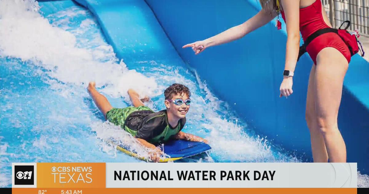 It's National Water Park Day! CBS Texas