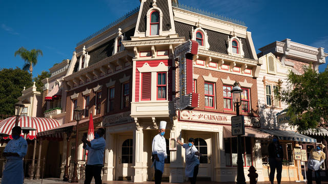 Disneyland Resort Reopens Following Covid-19 Closure 