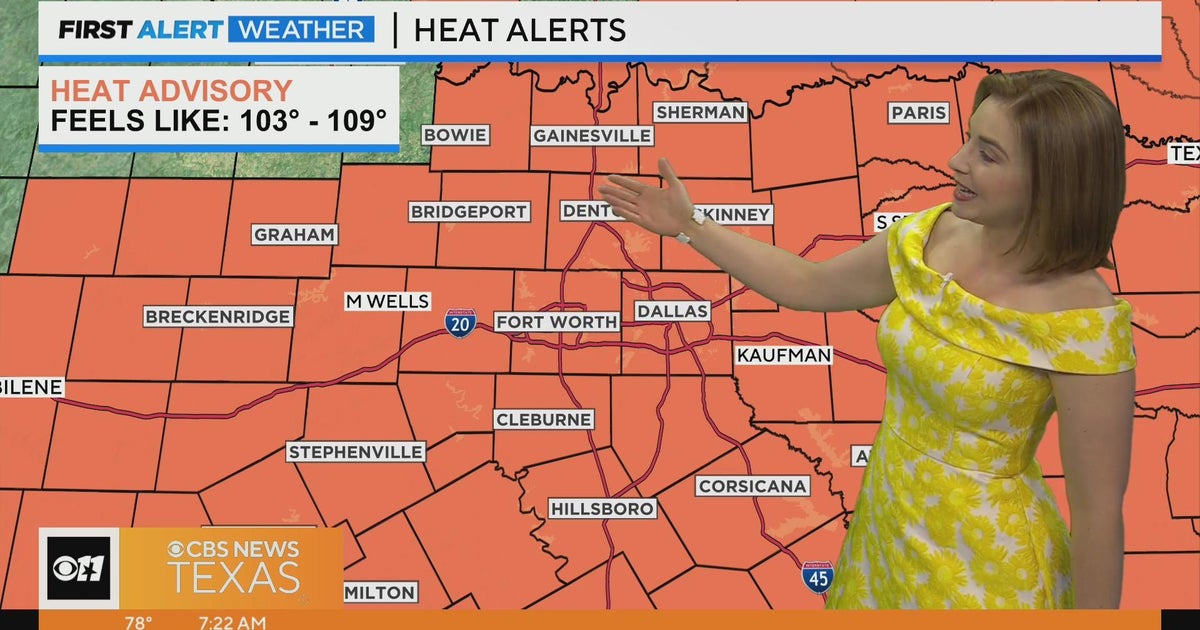 The heat is not going anywhere any time soon - CBS Texas