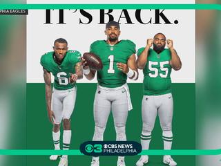 Philadelphia Eagles Reveal Kelly Green Throwback Jerseys: LOOK - Sports  Illustrated Philadelphia Eagles News, Analysis and More