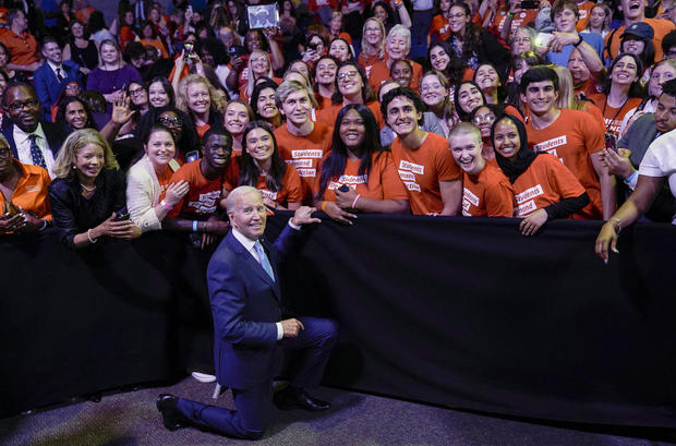 Election 2024 Biden Young Voters 