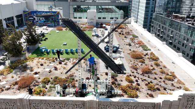 Twitter Starts To Rebrand Its San Francisco Headquarters With Giant X Logo 