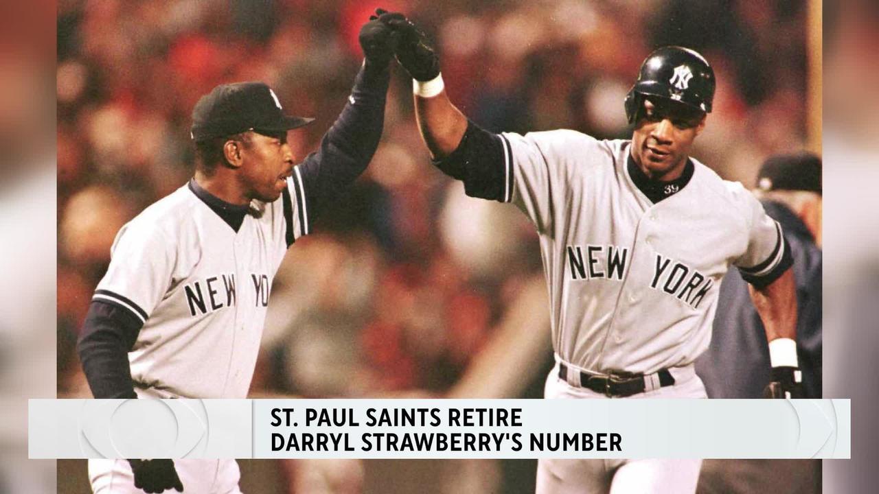 Former Saints player Darryl Strawberry, Bill Murray to be honored at CHS  Field Aug. 12 - CBS Minnesota
