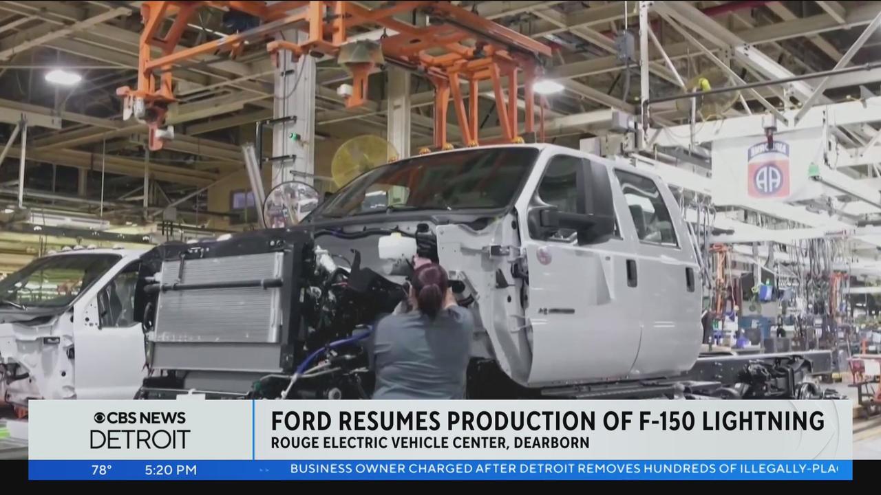 Ford Restarts Expanded Rouge Electric Vehicle Center; F-150
