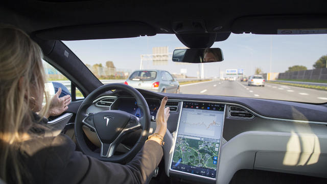 Tesla Motors Inc. Tests Self-Driving Technology 