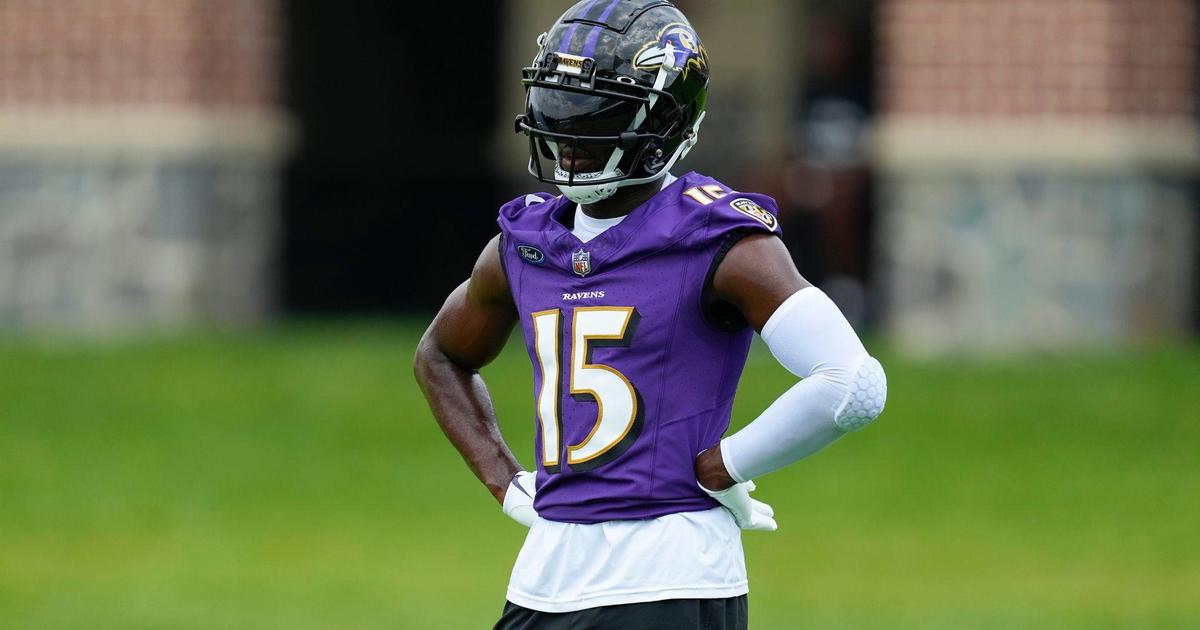 Ravens wide receiver Nelson Agholor acclimating himself to new team, city -  CBS Baltimore