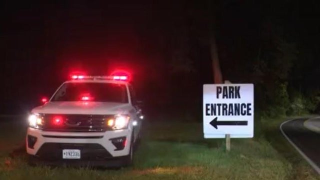 Light Bar on Police Car 