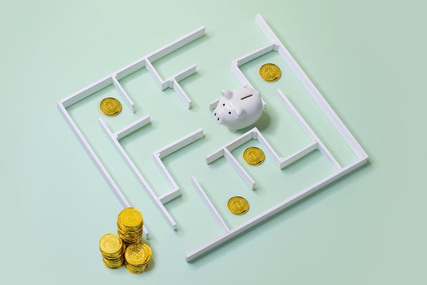 Financial aspirational concept image.