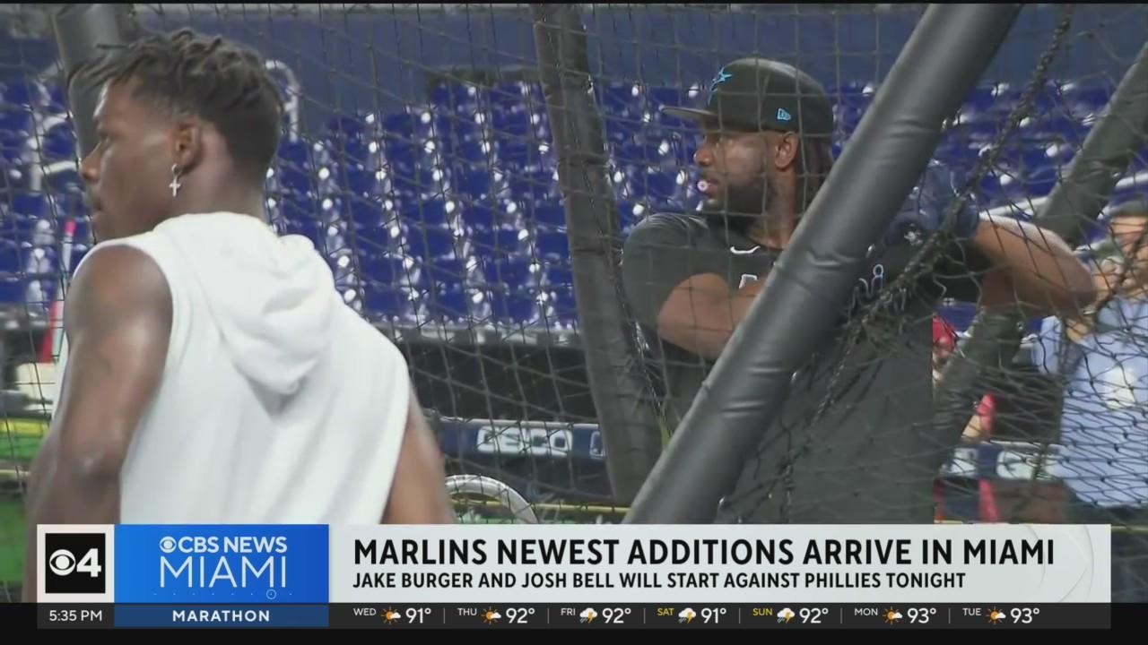 White Sox trade third baseman Jake Burger to Marlins