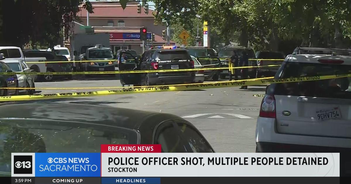 Stockton Police Sergeant Shot Multiple People Detained Cbs Sacramento 2310