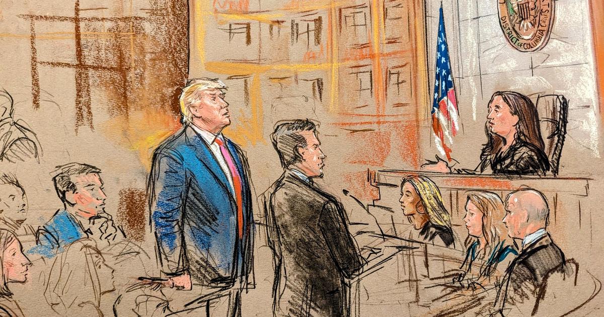 Денят на Тръмп в съда, необичайно производство пред необичайна публика