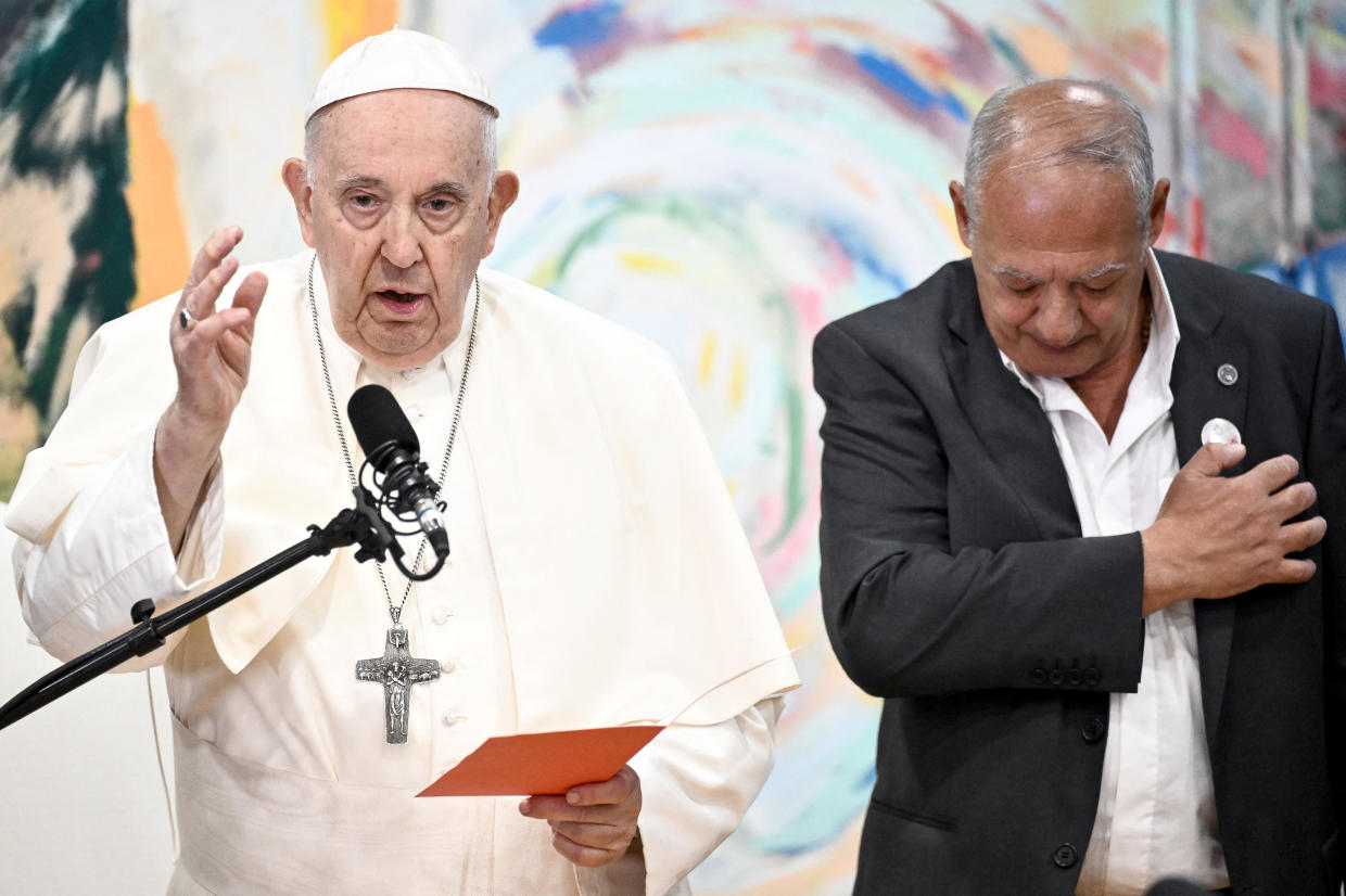 Pope Francis starts Catholic Church's "World Youth Day" summit by