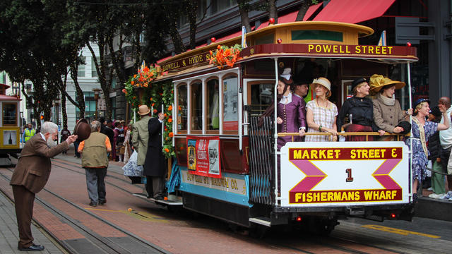 San Francisco cable car 150th anniversary 