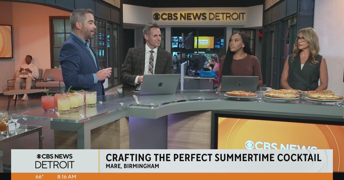 How to craft the perfect summertime cocktail - CBS Detroit