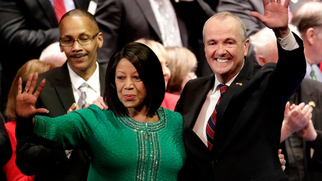 Democratic Candidate For Governor In New Jersey Phil Murphy Holds Election Night Gathering In Asbury Park 