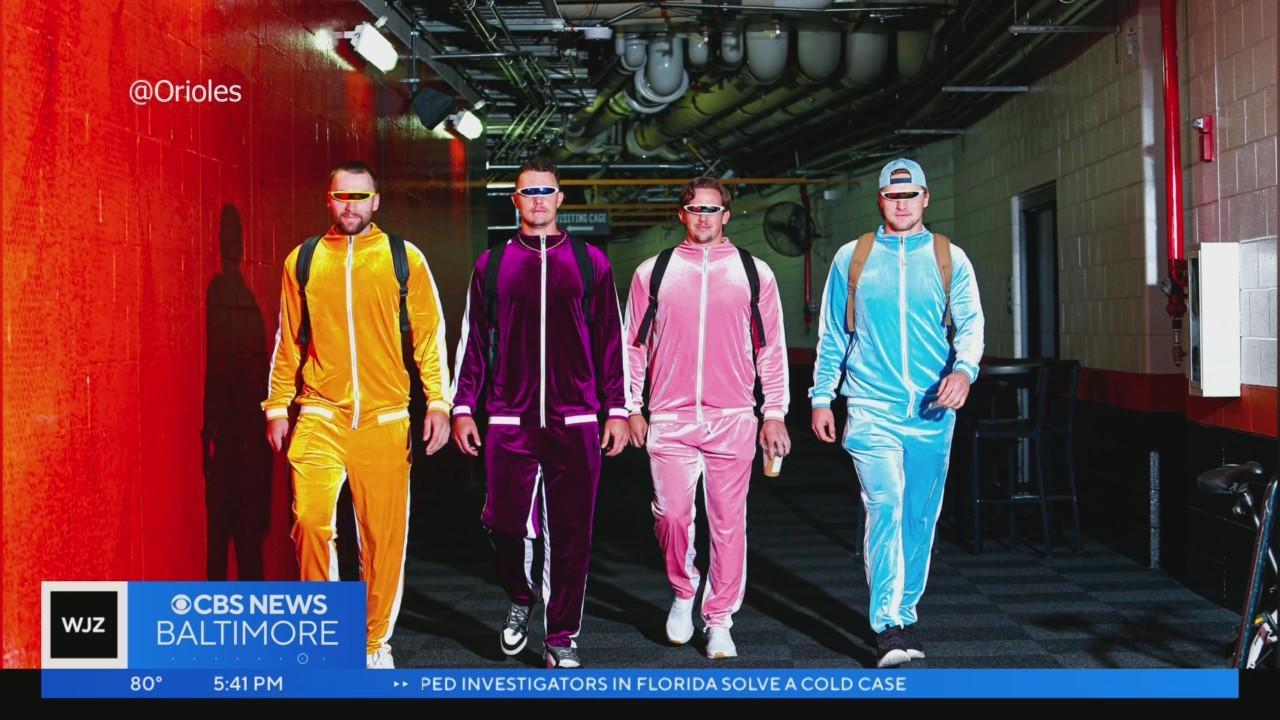 Watch This: Orioles star players go viral for colorful tracksuits