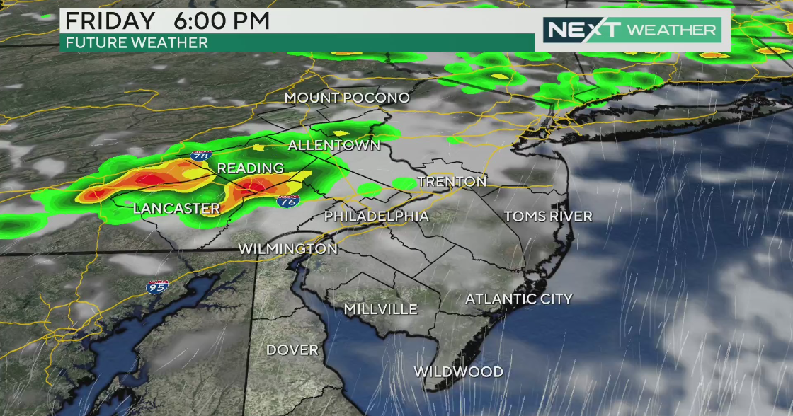 Philadelphia weather: Morning drizzle, Lehigh Valley could see severe storms - Vimarsana News