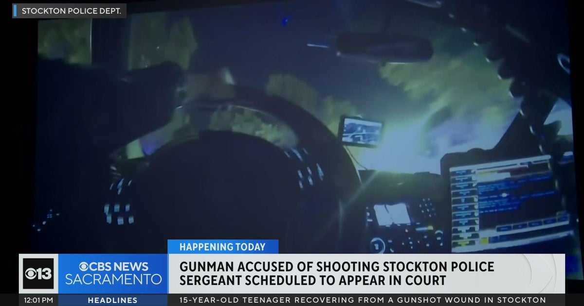 Stockton police shooting suspect to be arraigned in court Friday - CBS ...