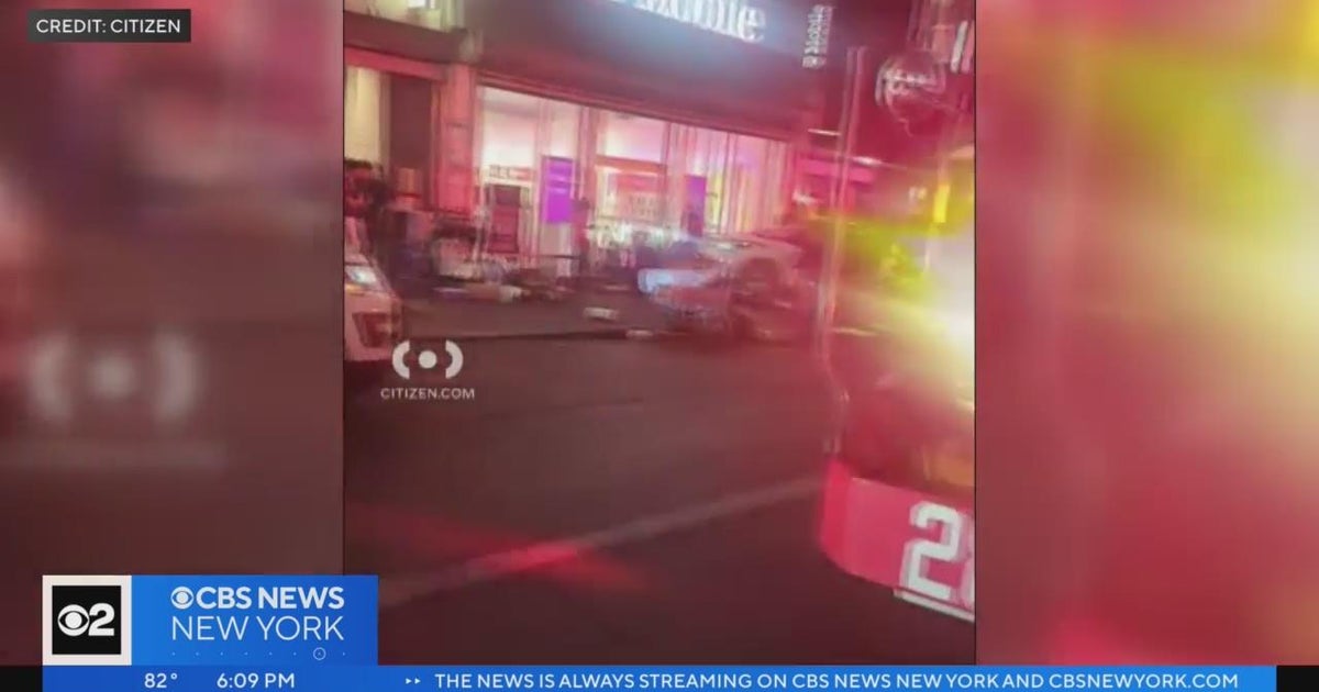 Police: Man driving drunk hits 2 people on sidewalk in Queens - CBS New ...