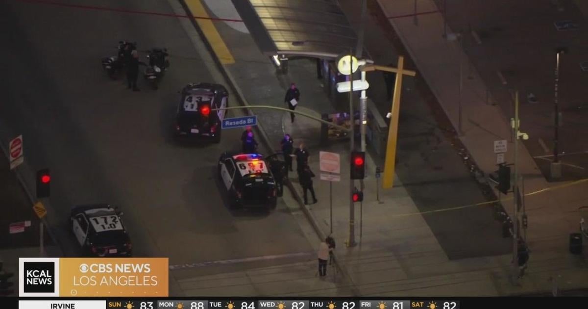 Probe continues following deadly shooting at bus station in Reseda area