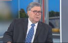 Former Attorney General William Barr appears on "Face the Nation" on Sunday, Aug. 6, 2023. 
