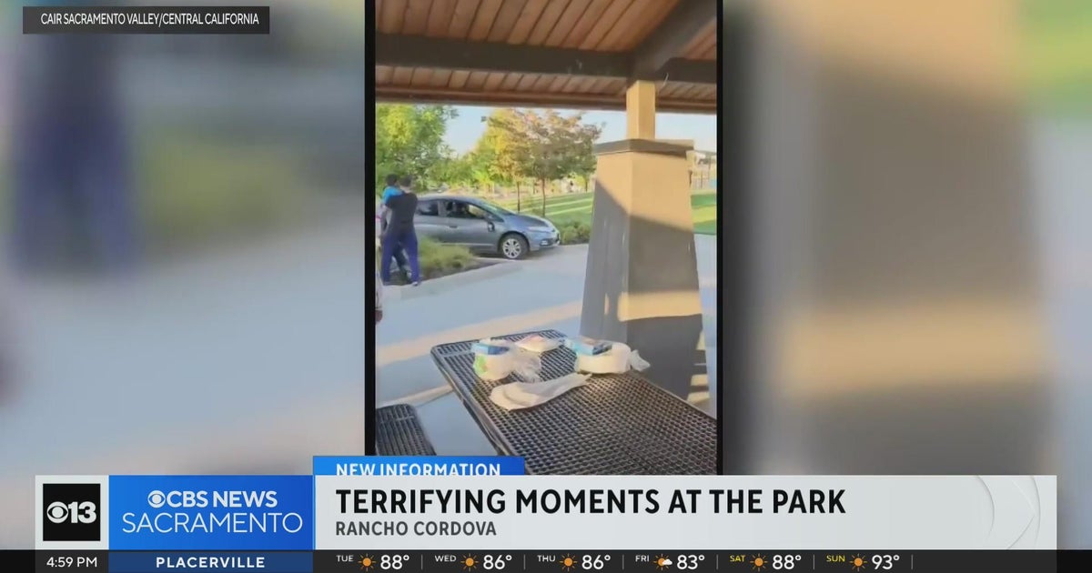 Video shows suspect driving dangerously through Sacramento County park