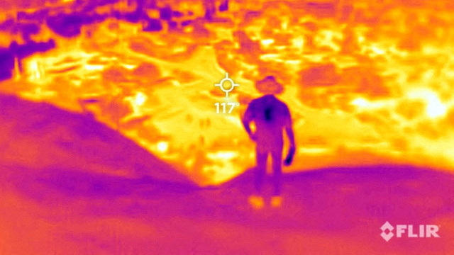 The Wider Image: Heat camera captures scorching nature of record Phoenix heat wave 