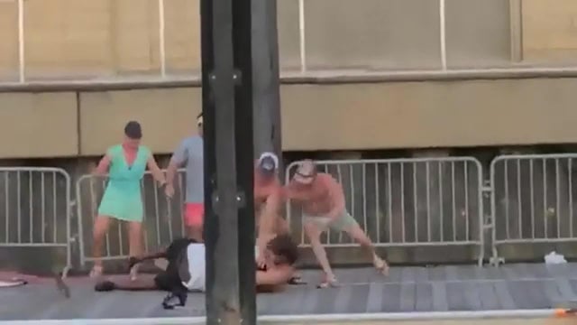 Montgomery riverfront brawl 