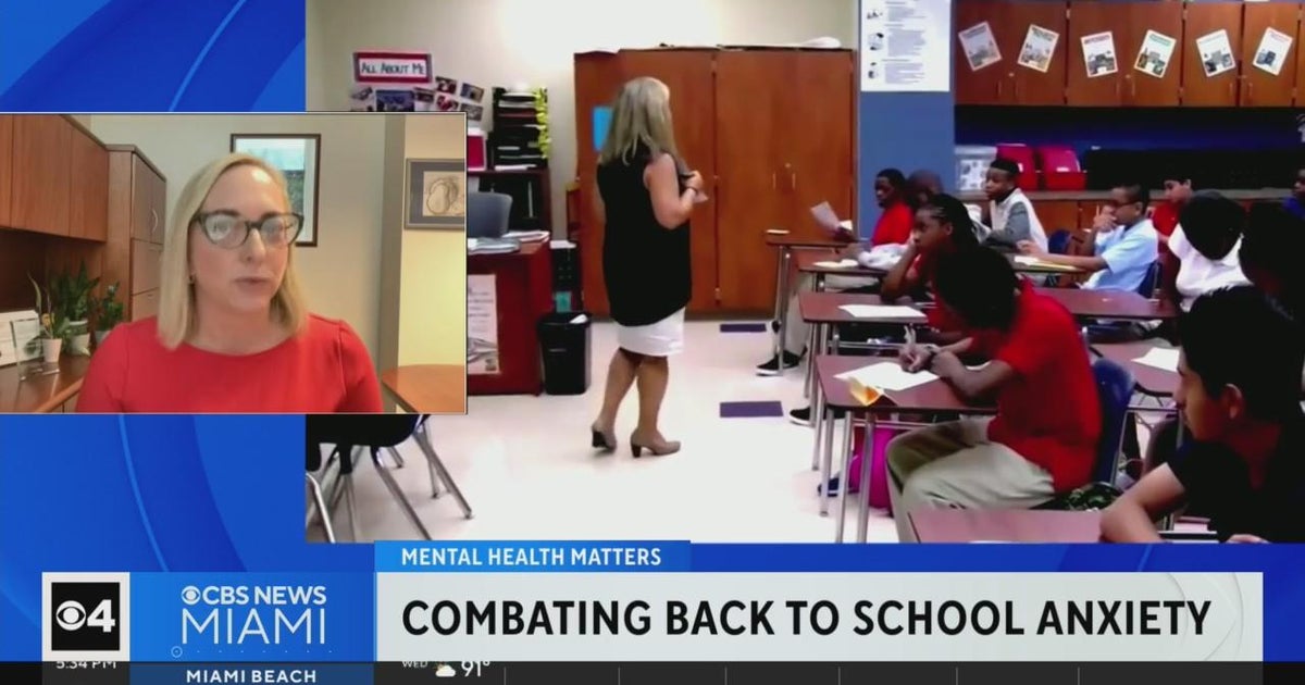 Combating back again-to-school stress and anxiety Combating back again-to-school stress and anxiety