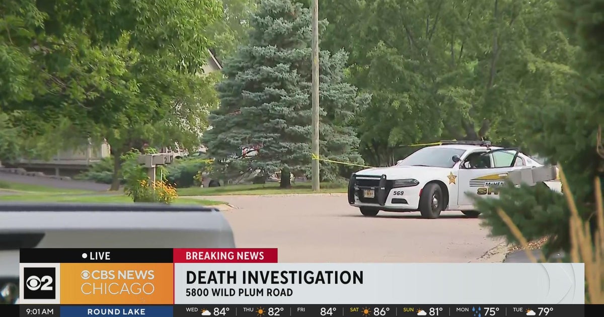 Death investigation underway after shots fired in Crystal Lake - CBS ...