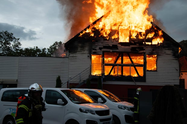 Eleven missing after fire in vacation home in eastern France