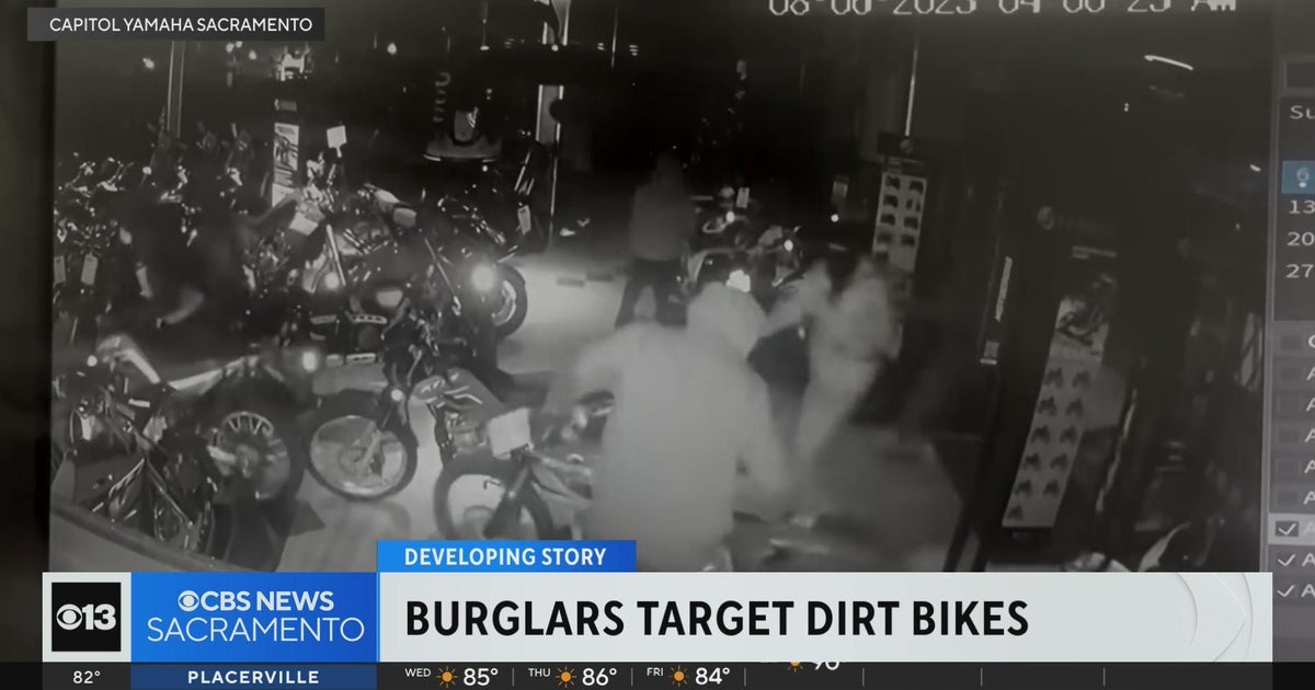 Burglars target dirt bikes at Capitol Yamaha dealership in Sacramento
