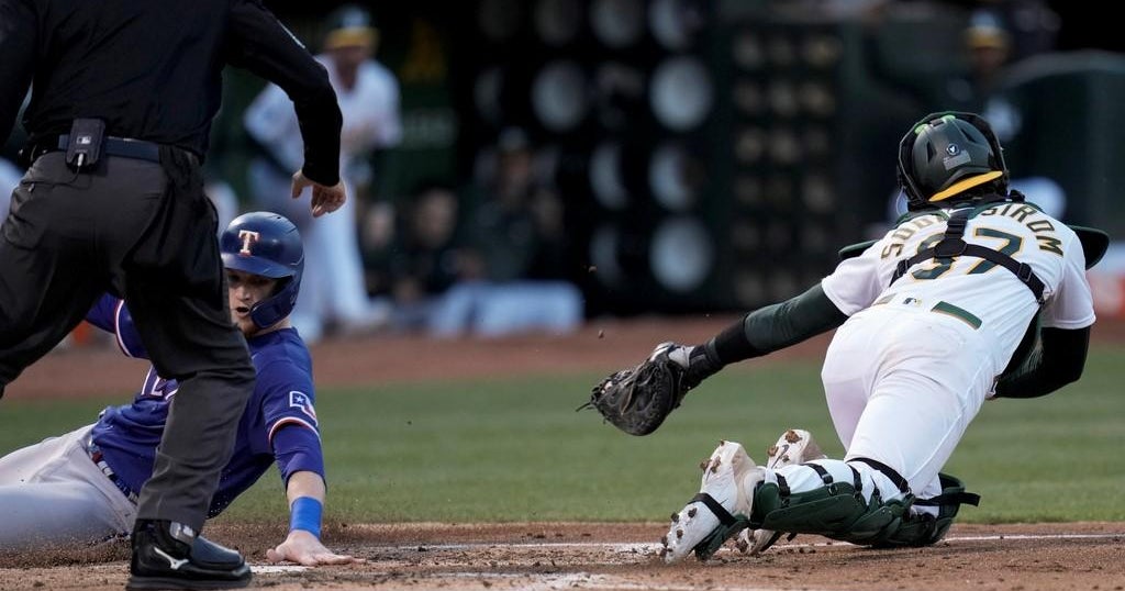 Scherzer sharp as Rangers beat A's for 8th straight win - CBS San Francisco