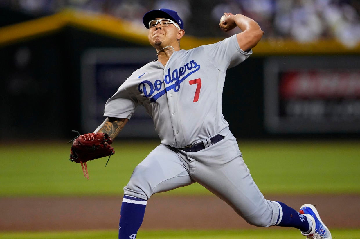 Dodgers pitcher Julio Urias arrested on domestic violence charge - CBS ...