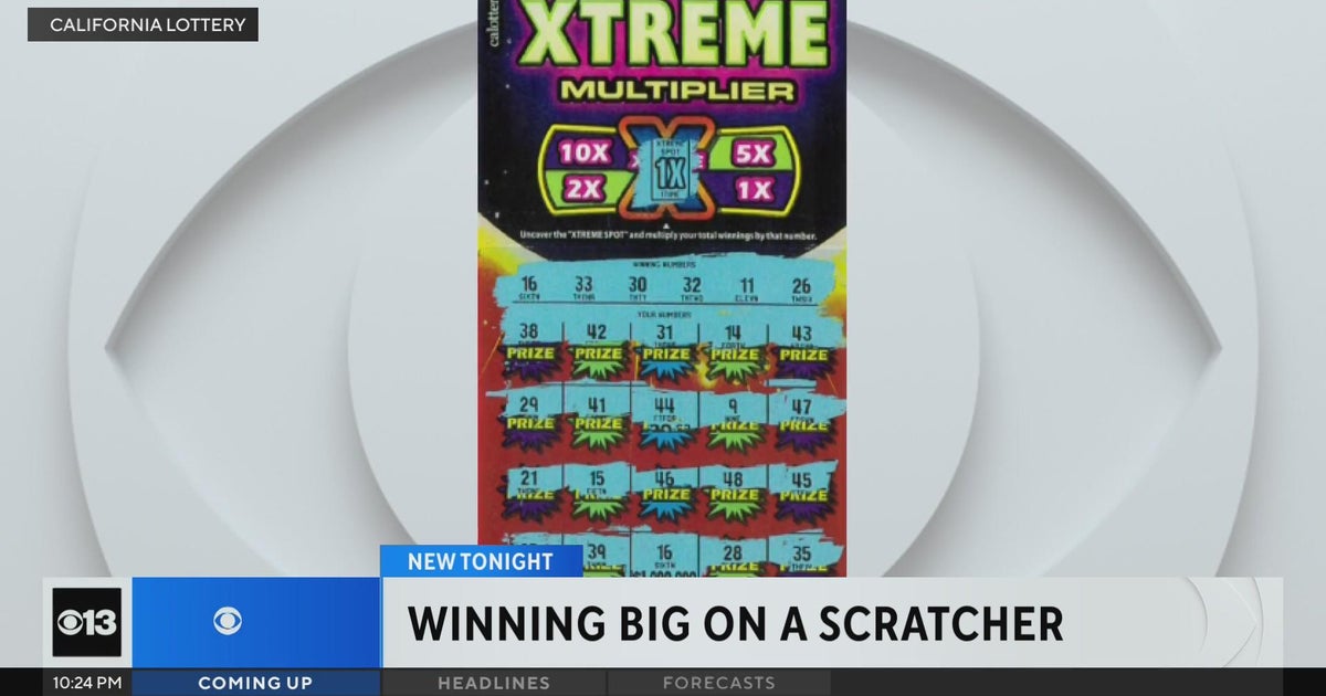 Sacramento man wins $500 in lottery scratcher then went to work not realizing he won another million