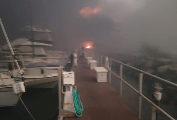 Wildfires driven by high winds hit Hawaiian island of Maui