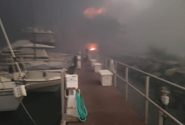 Wildfires driven by high winds hit Hawaiian island of Maui 