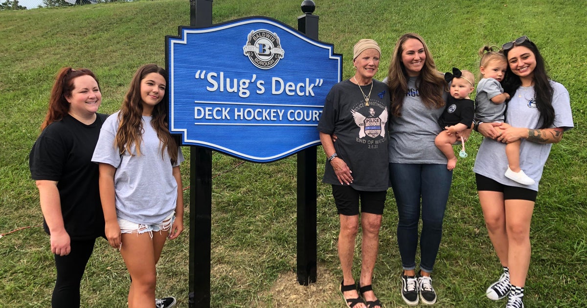 Baldwin dek hockey rink renamed in honor of fallen McKeesport police officer Sean Sluganski