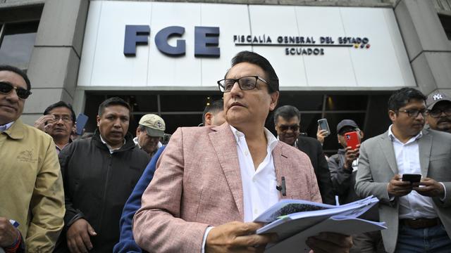 ECUADOR-ELECTION-CANDIDATE-VILLAVICENCIO 