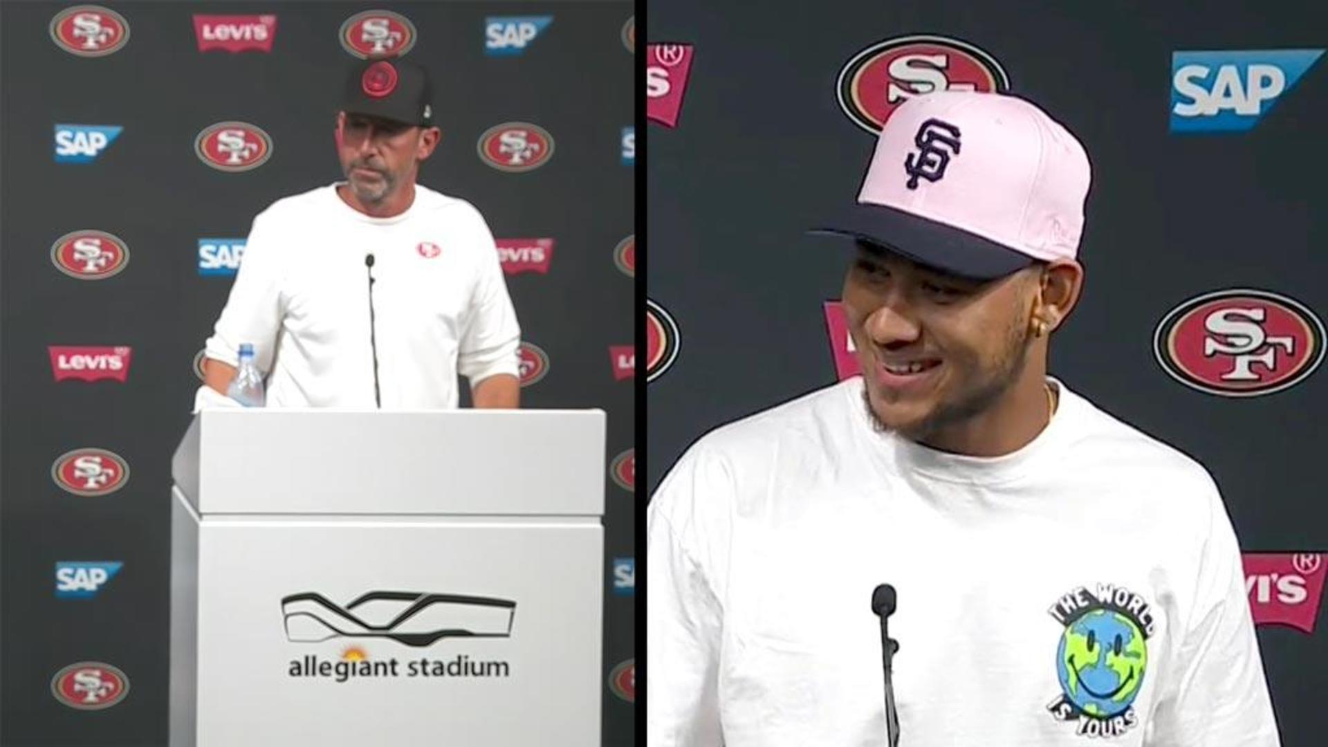 49ers Post Game: Kyle Shanahan - CBS San Francisco