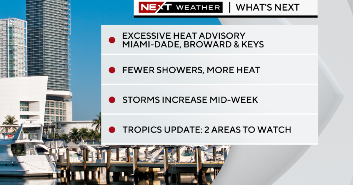 NEXT Weather: Record heat possible in Miami