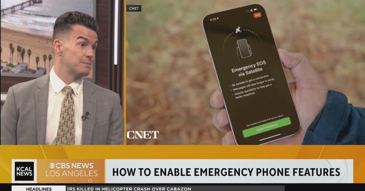 CNET: How to enable emergency phone features - CBS Los Angeles