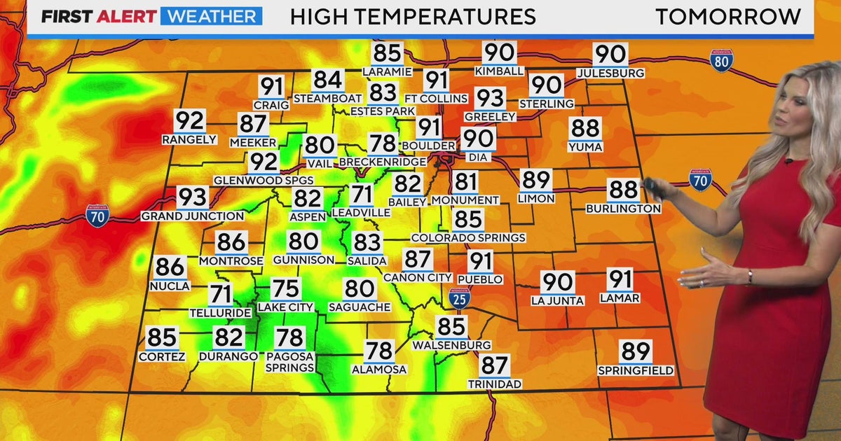 The Heat Returns Quickly To Colorado - CBS Colorado