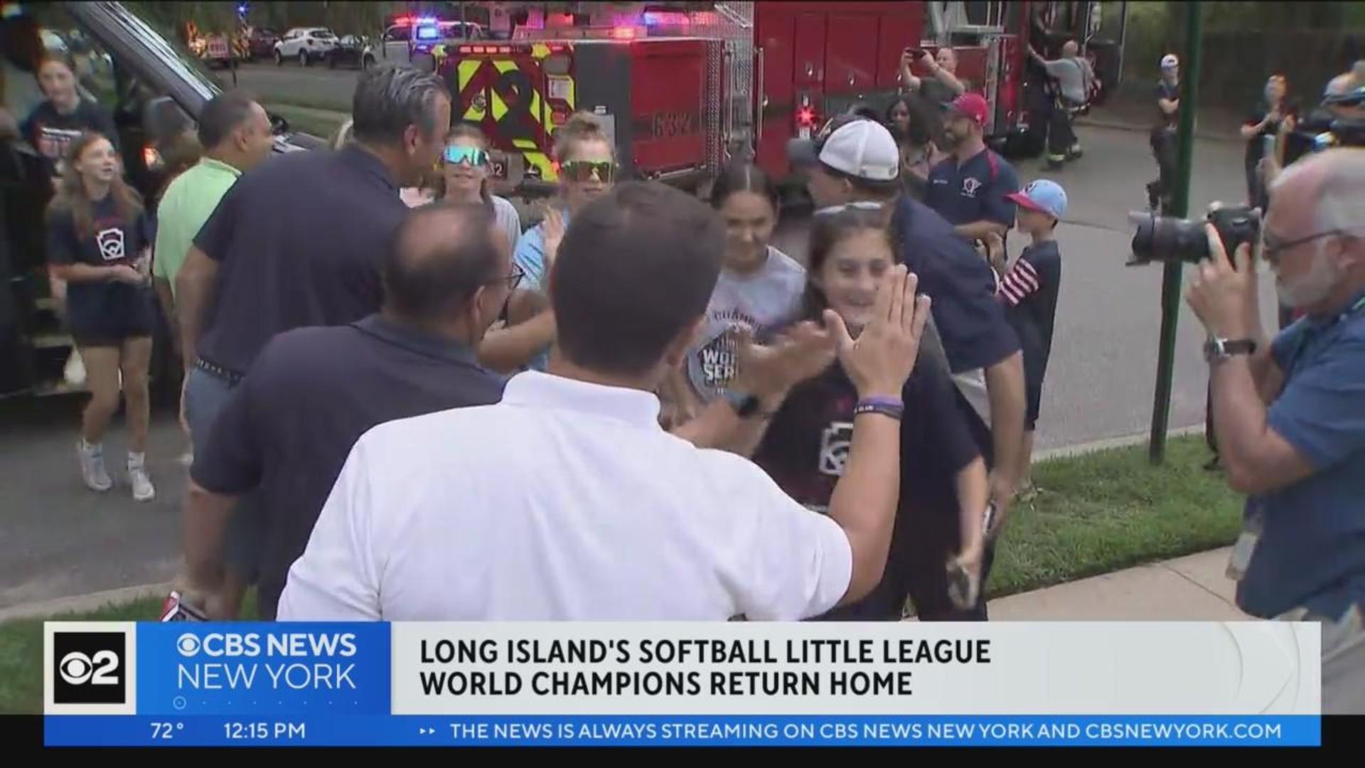 Mets honor Massapequa Little League Softball World Series