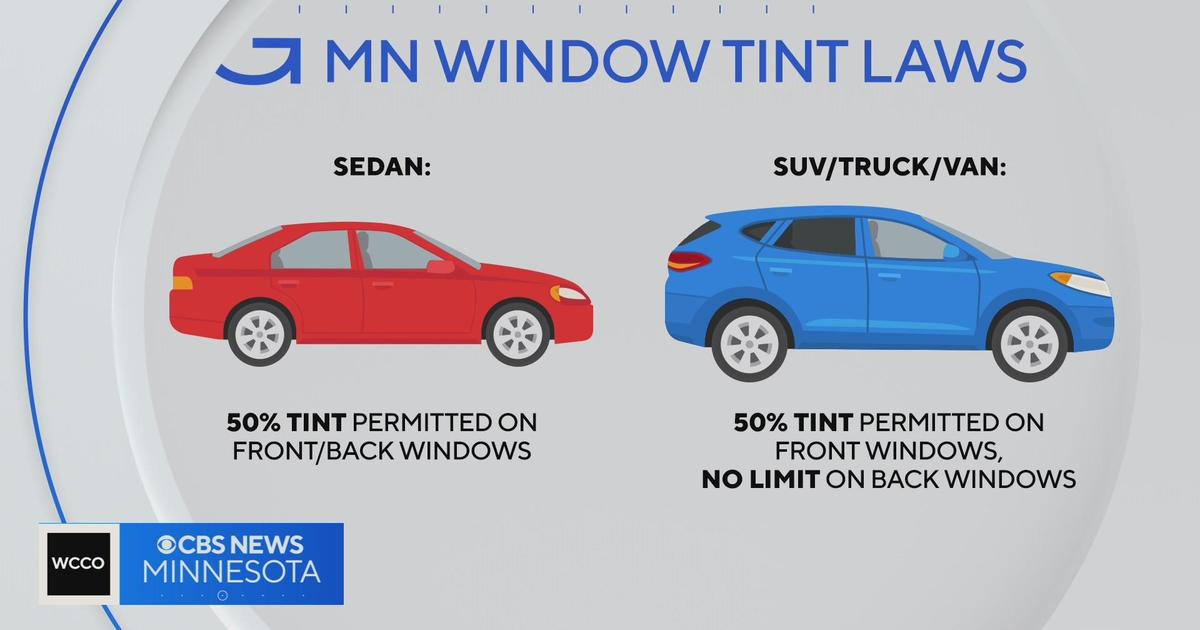 What's the law when it comes to window tint in Minnesota? - CBS